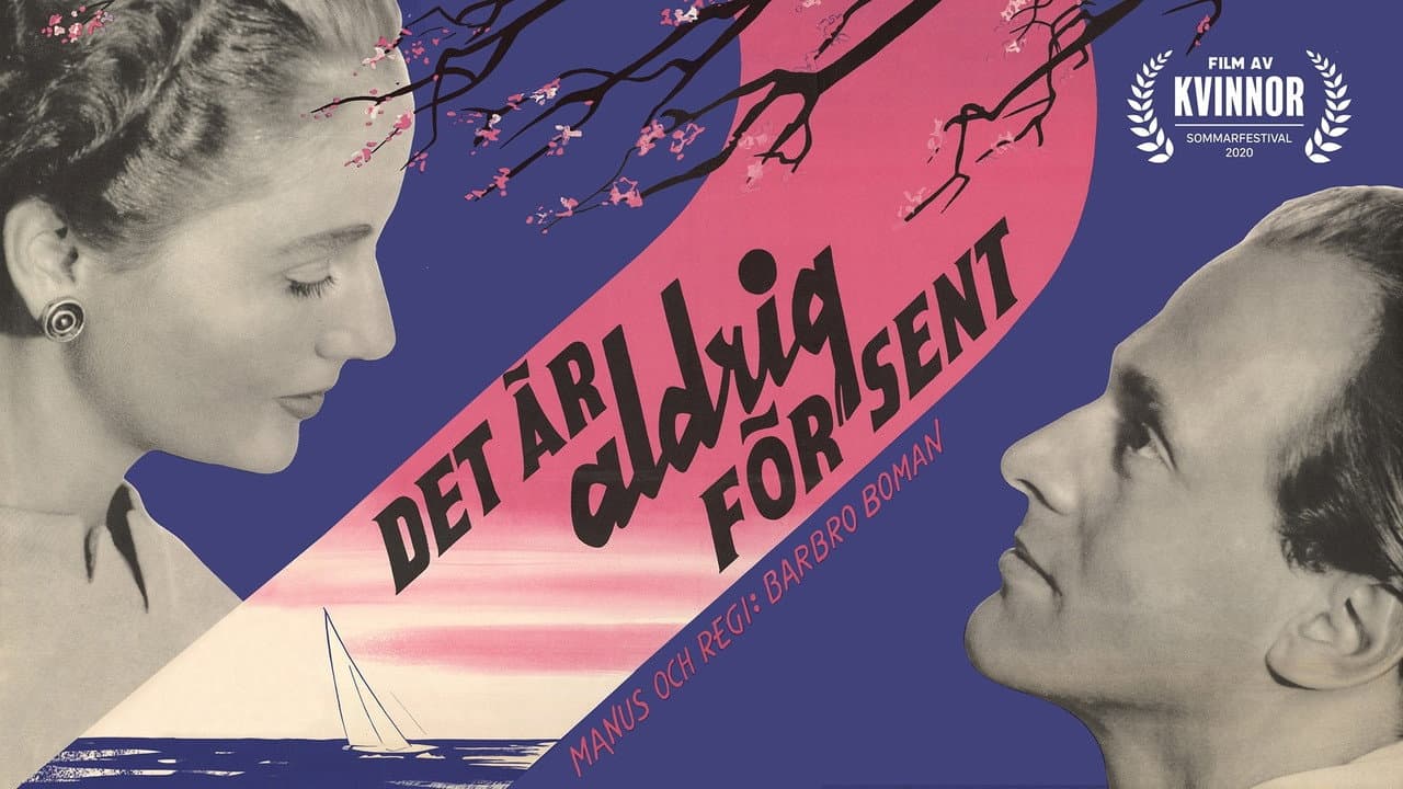 Szene aus Det är aldrig för sent