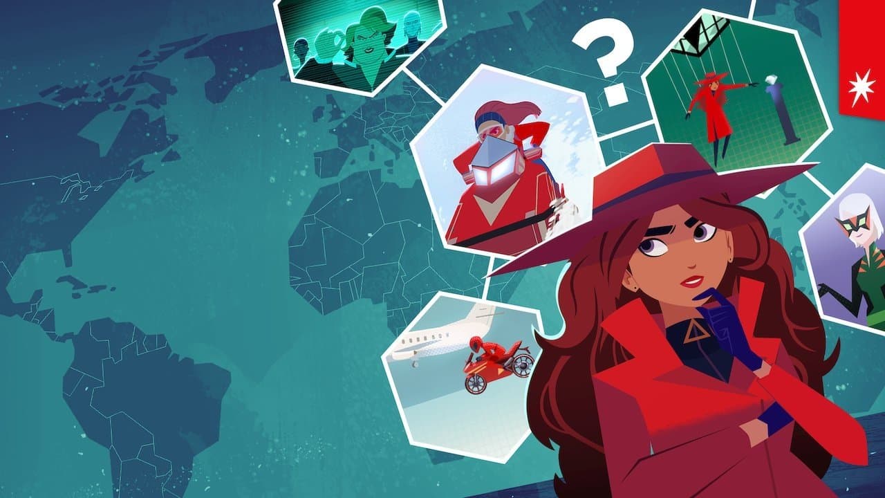 Szene aus Carmen Sandiego: To Steal or Not to Steal
