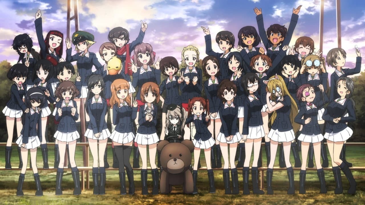 Szene aus Girls und Panzer Gekijouban: Alice War