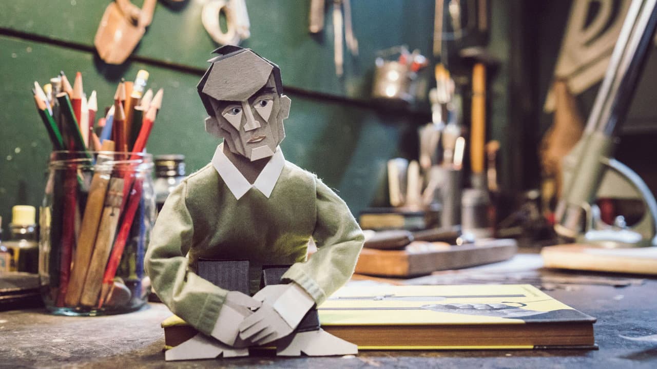 Szene aus Johnny & Me - Eine Zeitreise mit John Heartfield