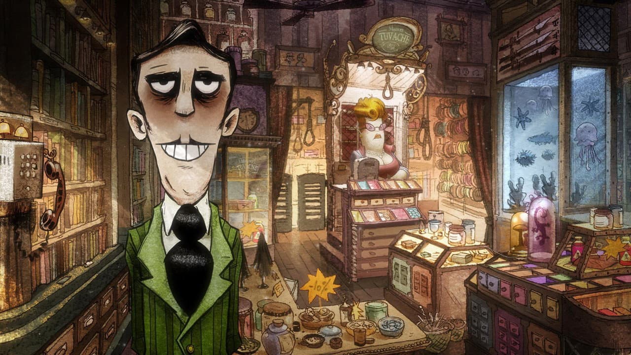 Szene aus The Suicide Shop 3D