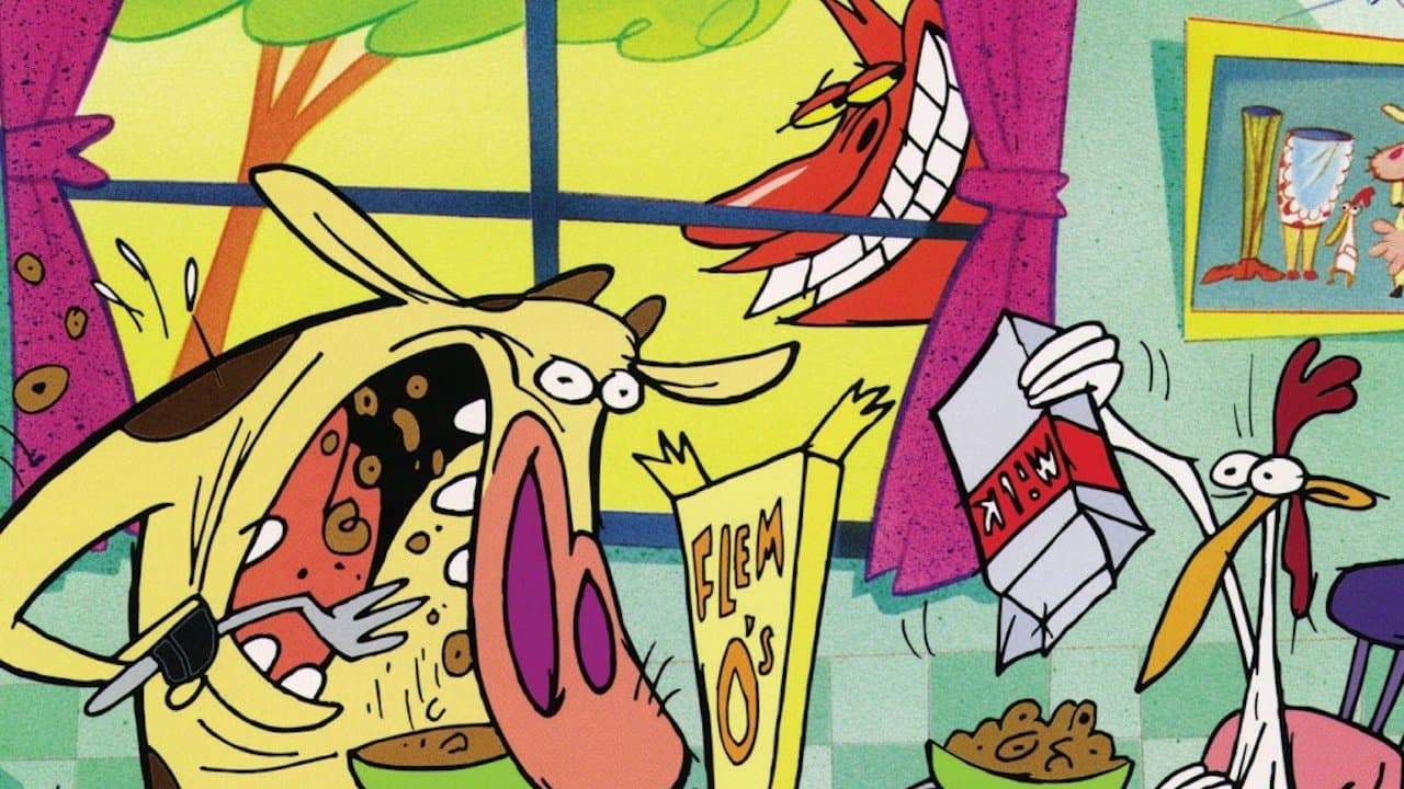 Szene aus Cow and Chicken - Muh-Kuh und Chickie