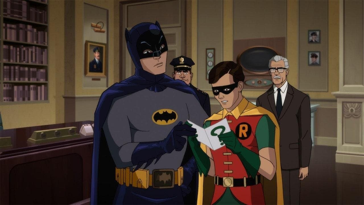 Szene aus Batman: Return of the Caped Crusaders