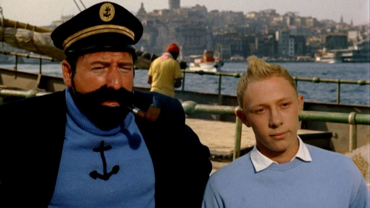 Szene aus Tim und Struppi und das Geheimnis um das goldene Vlies