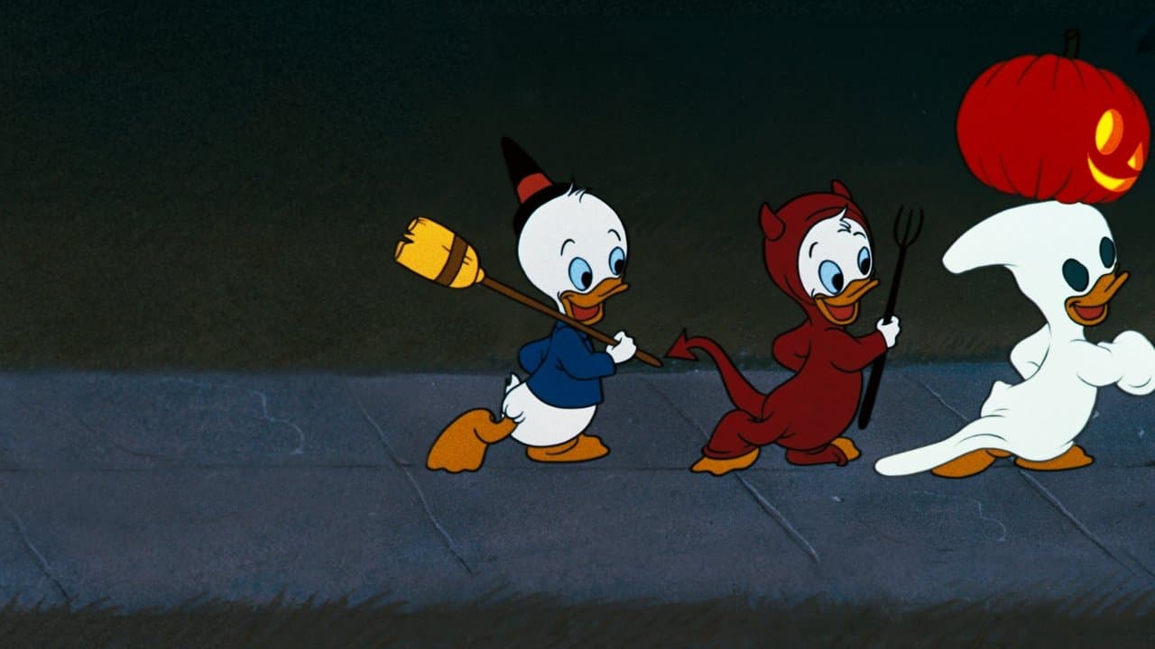 Szene aus Donald, Geister und Gespenster