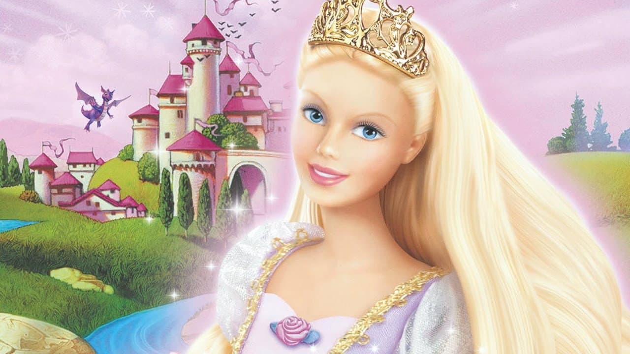 Szene aus Barbie als Rapunzel