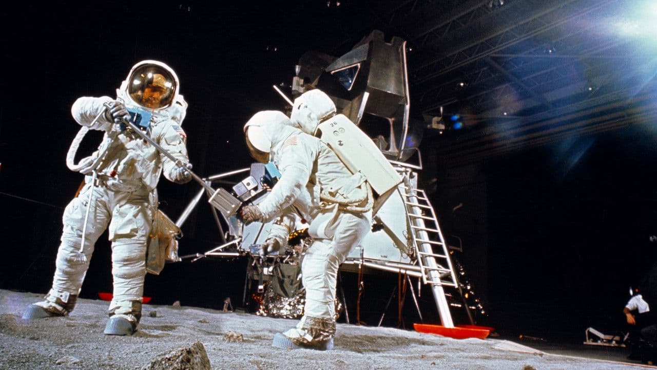 Szene aus Kubrick, Nixon und der Mann im Mond