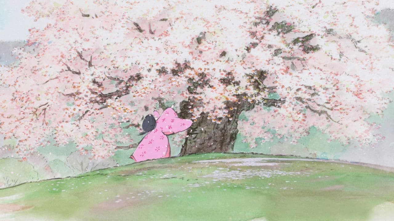 Szene aus Die Legende der Prinzessin Kaguya
