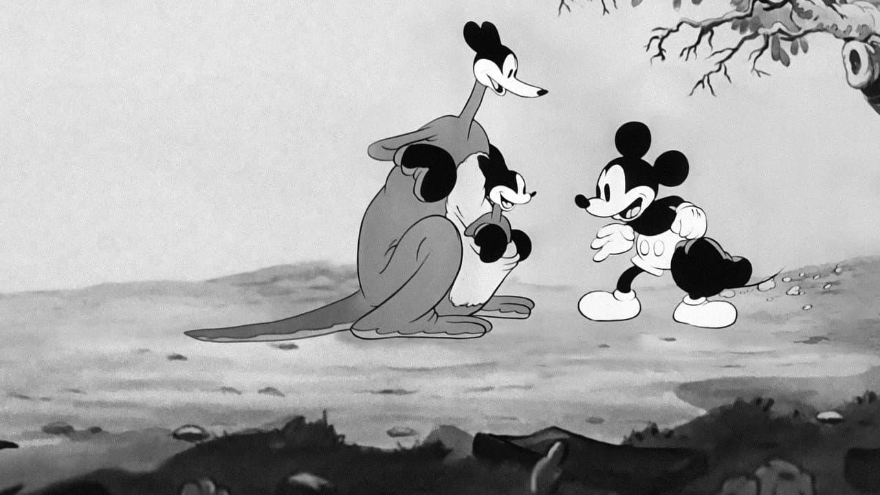 Szene aus Micky's Känguruh