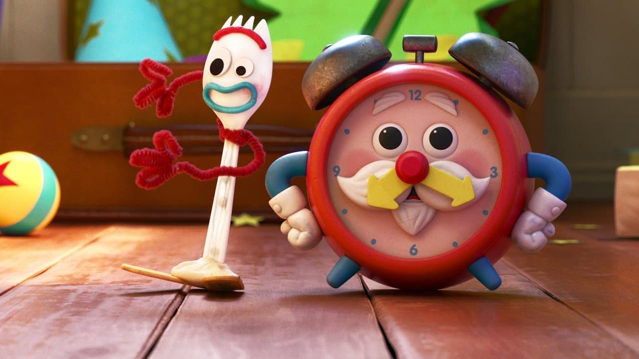 Szene aus Forky hat eine Frage - Was ist Zeit?