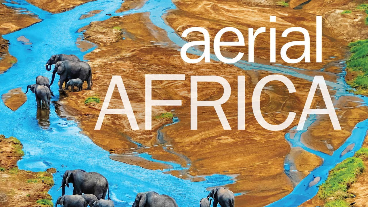 Szene aus Afrika von oben
