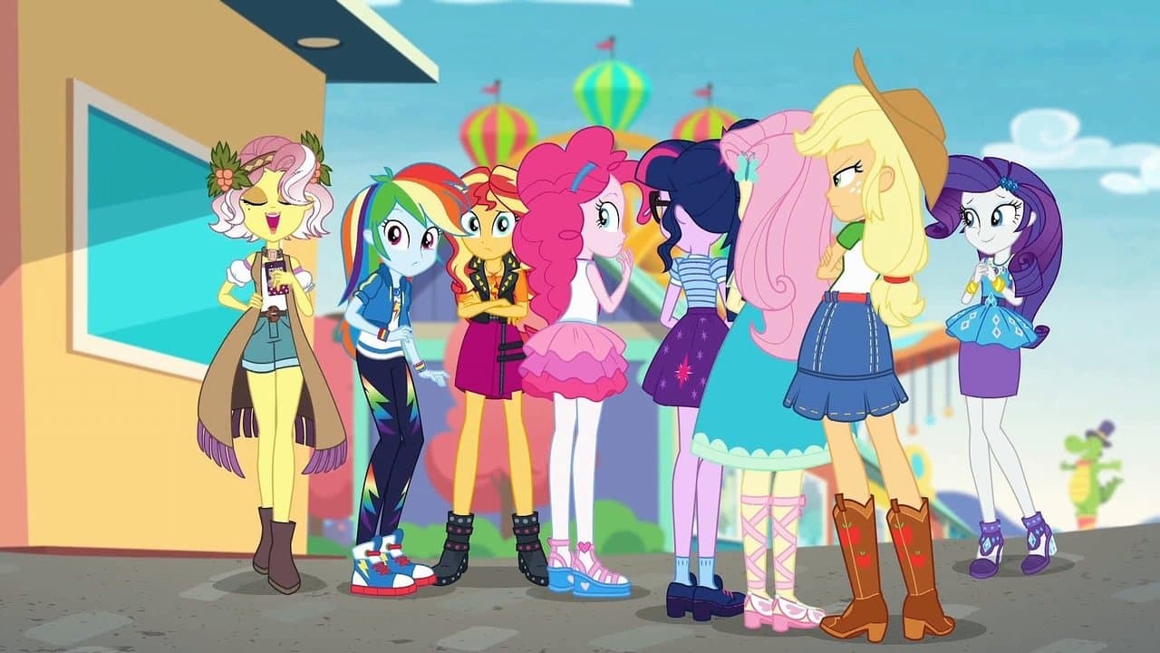 Szene aus My Little Pony: Equestria Girls - Achterbahn der Freundschaft
