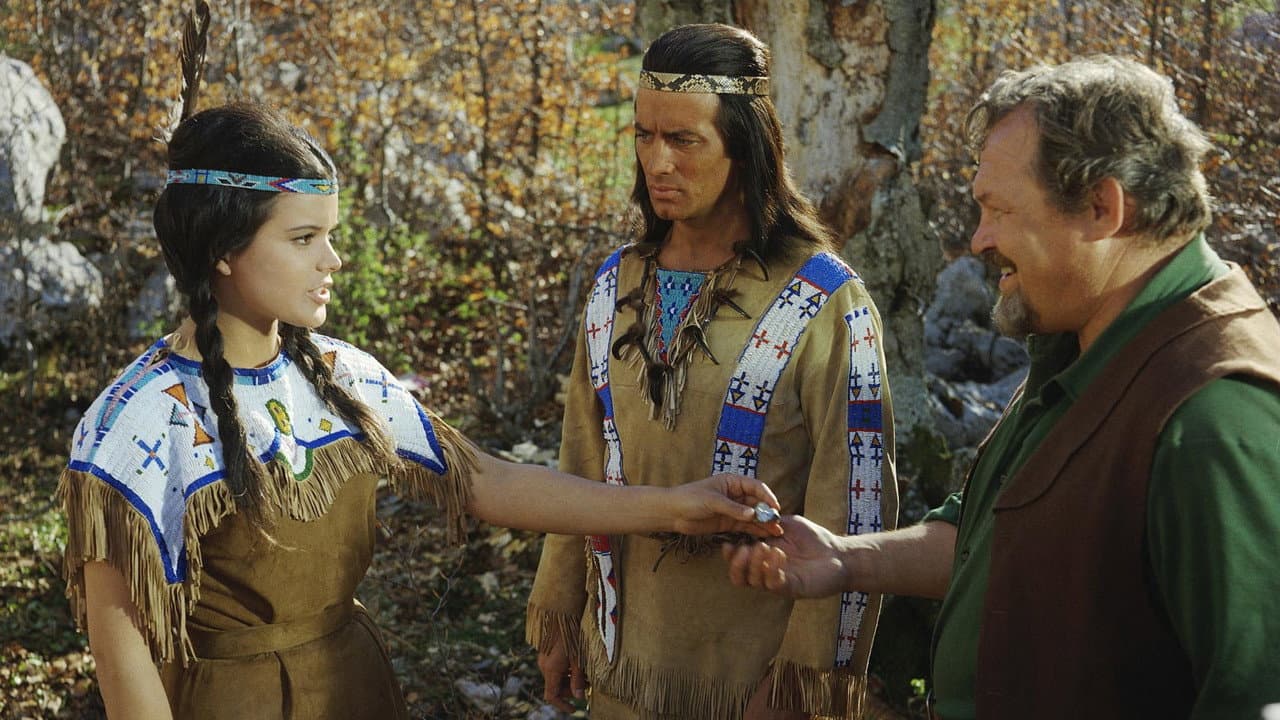 Szene aus Winnetou und das Halbblut Apanatschi