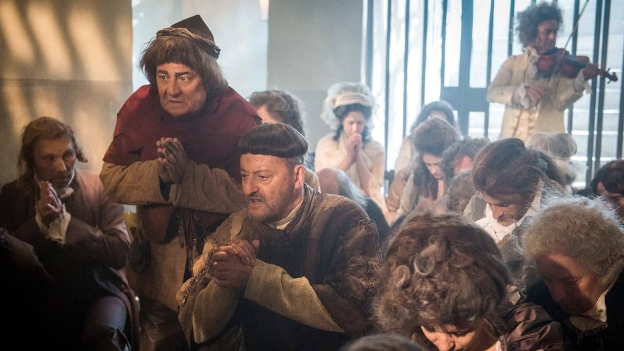 Szene aus Die Besucher - Sturm auf die Bastille
