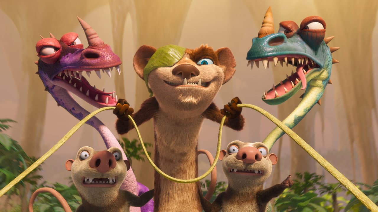 Szene aus Ice Age - Die Abenteuer von Buck Wild