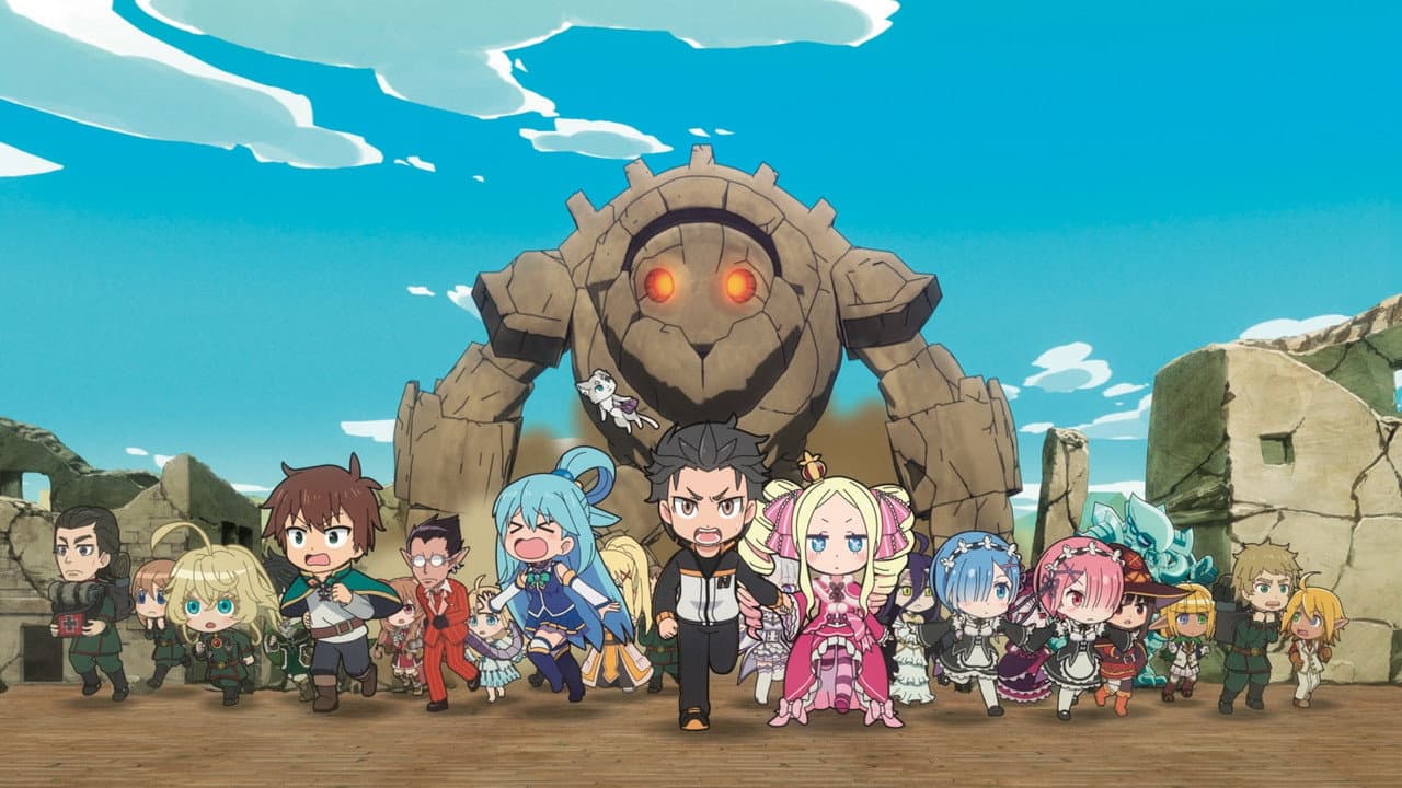 Szene aus Isekai Quartet the Movie - Another World
