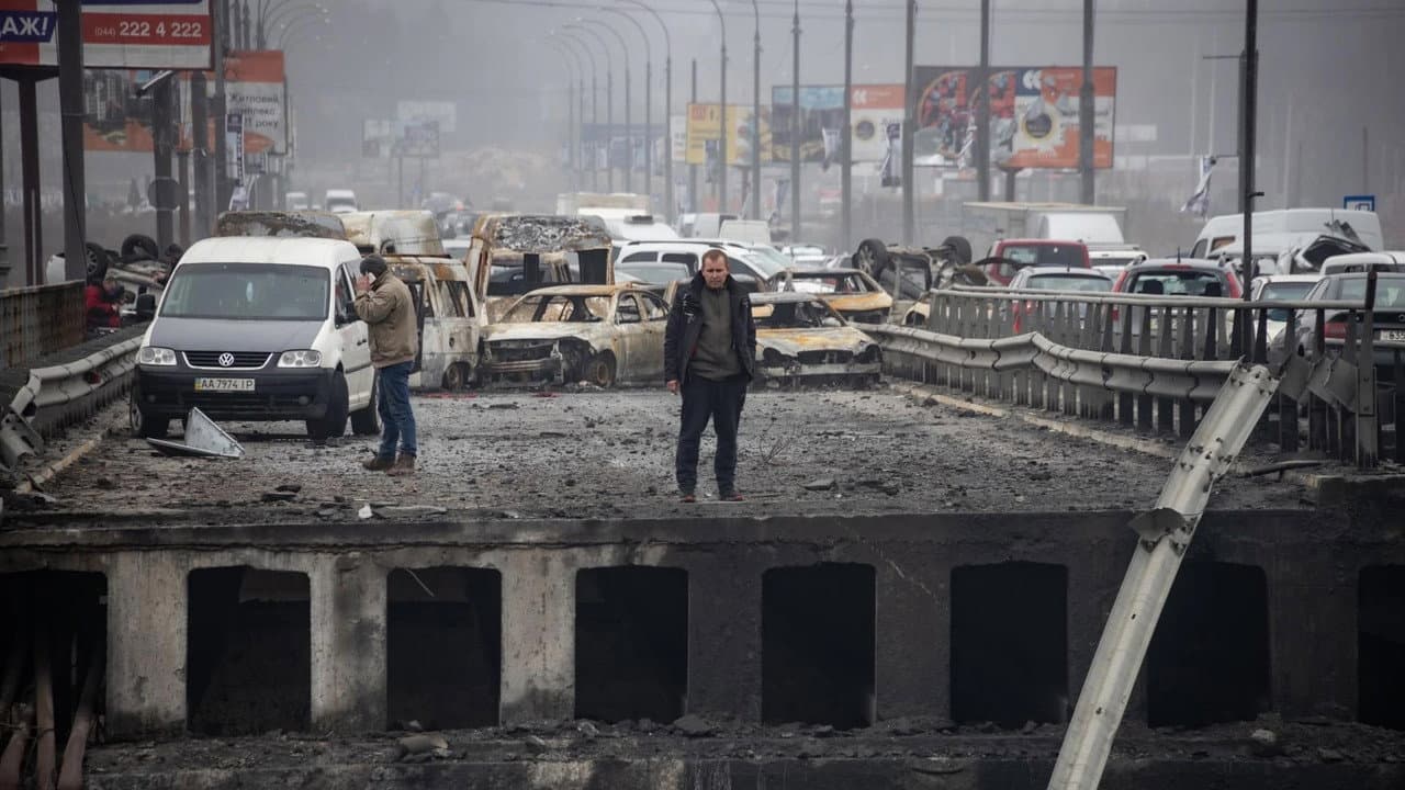 Szene aus Freedom on Fire: Ukraine's Fight for Freedom