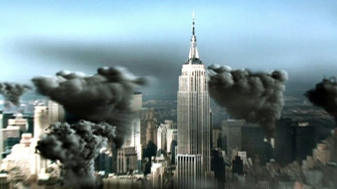 Szene aus Vulkanausbruch in New York
