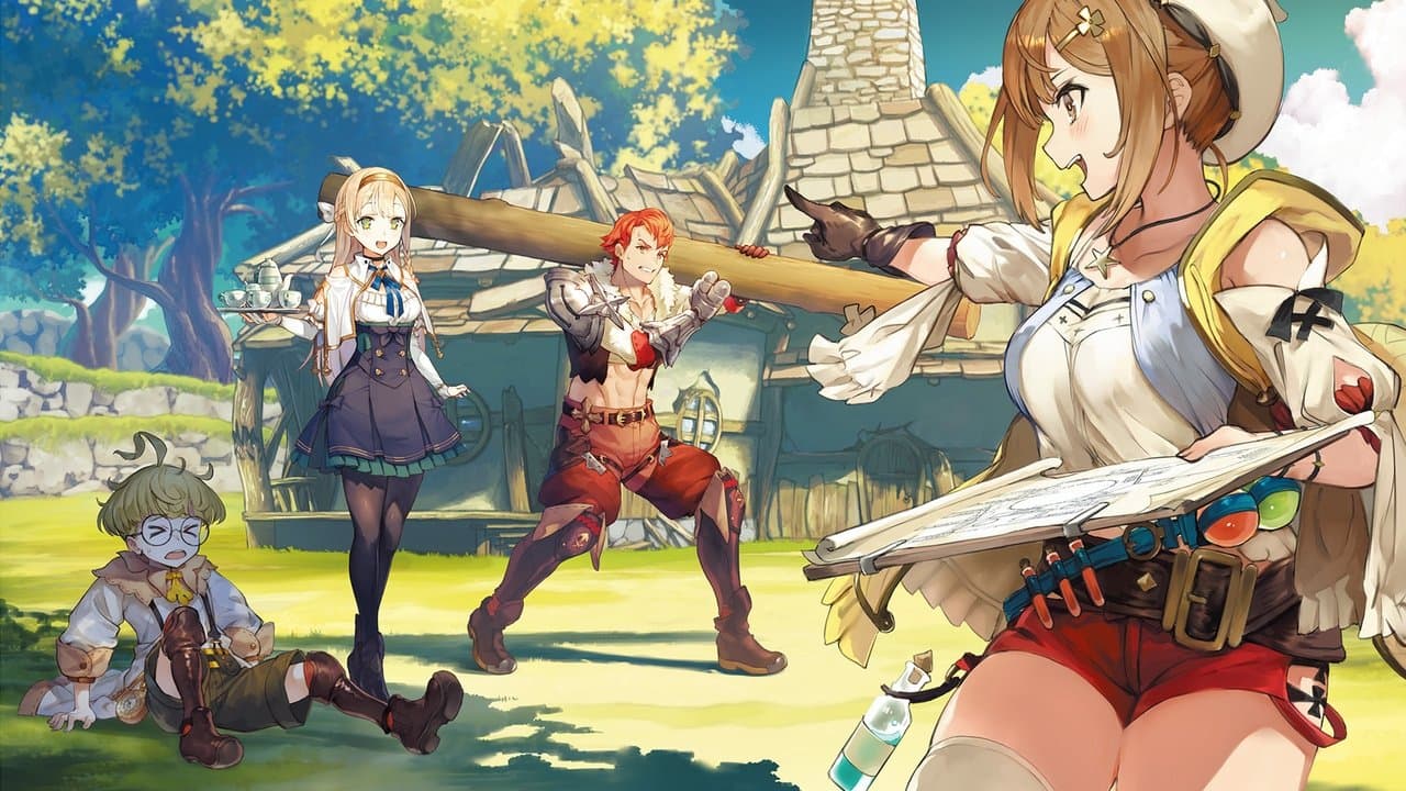 Szene aus Atelier Ryza: Ever Darkness & the Secret Hideout The Animation
