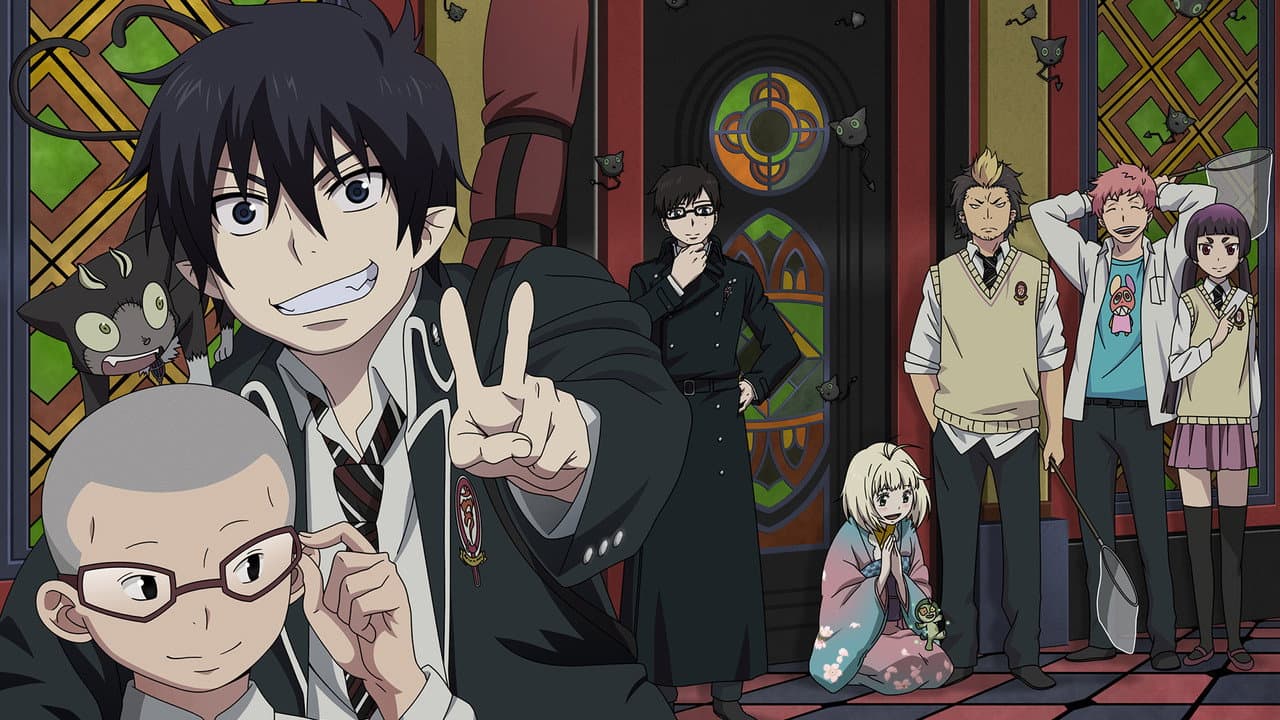 Szene aus Blue Exorcist