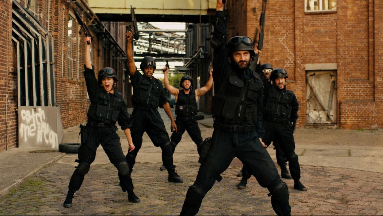 Szene aus Hard Way: The Action Musical
