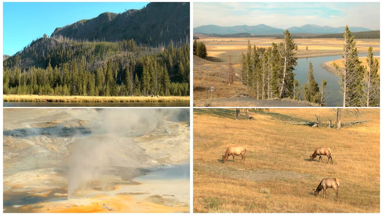 Szene aus Weltnaturerbe USA 3D - Yellowstone Nationalpark