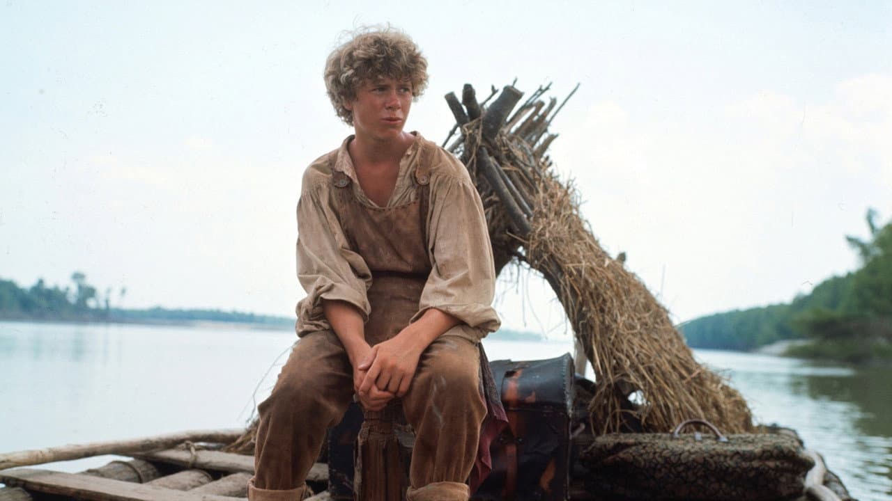 Szene aus Huckleberry Finn