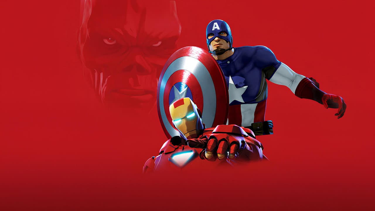 Szene aus Iron Man & Captain America: Heroes United